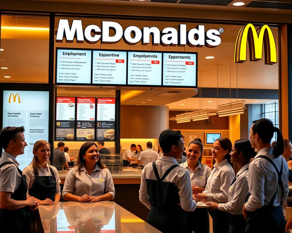 vagas na McDonald’s